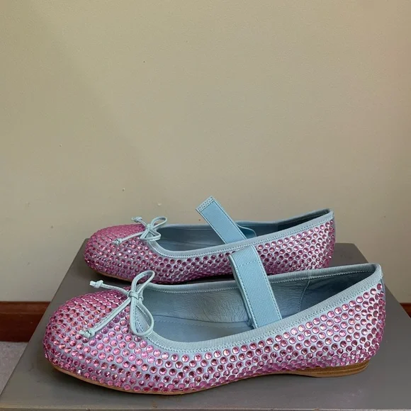 Jeffrey Campbell Prima Gemstone Mary Jane Ballet Flats - NEW NWOB - Picture 3 of 9